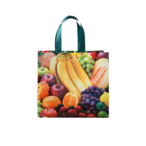 Heat Sealed Printed Shopping Reusable Totes