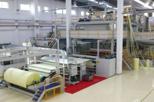 Non-woven-fabric-processing-machine